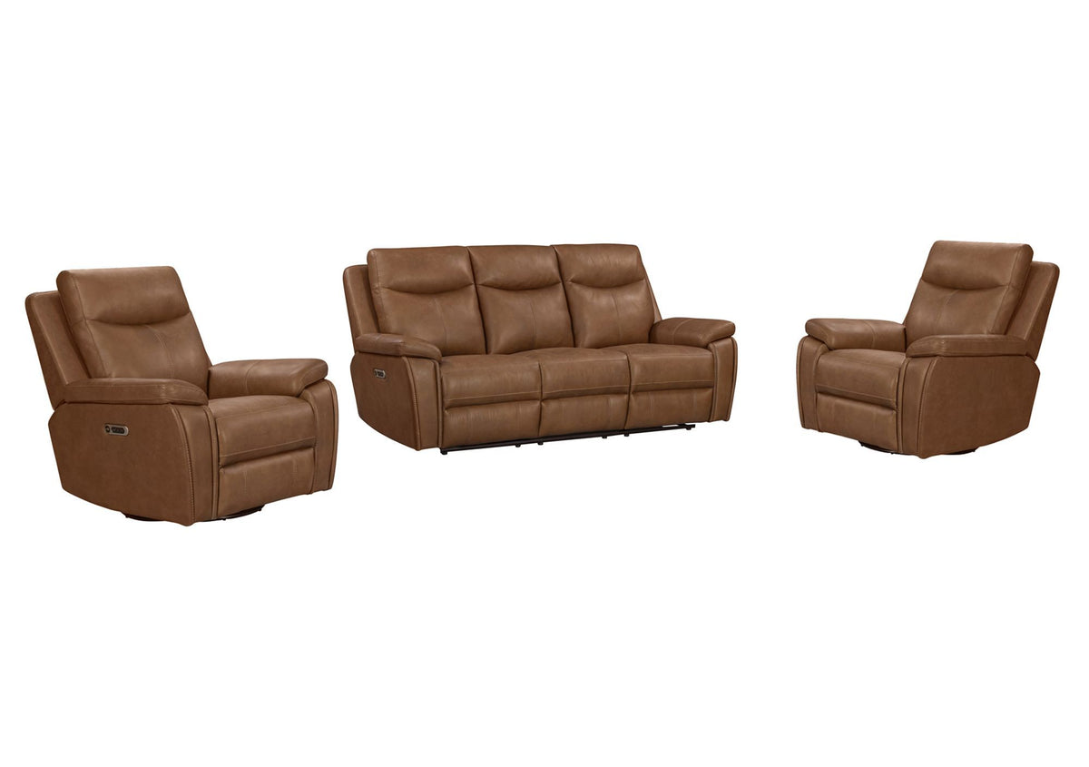 Veracruz - Power Zero Gravity Sofa P2 - Vintage Tan