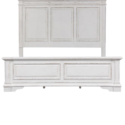 Abbey Park - King Panel Footboard - Antique White