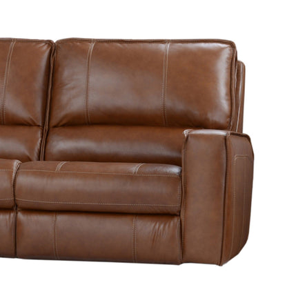 Rockford - Power Right Arm Facing Recliner - Verona Saddle