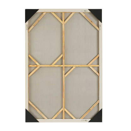 Erase - Canvas Abstract Art - Gray