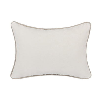 Heirloom Velvet - SLD Pillow - Ivory