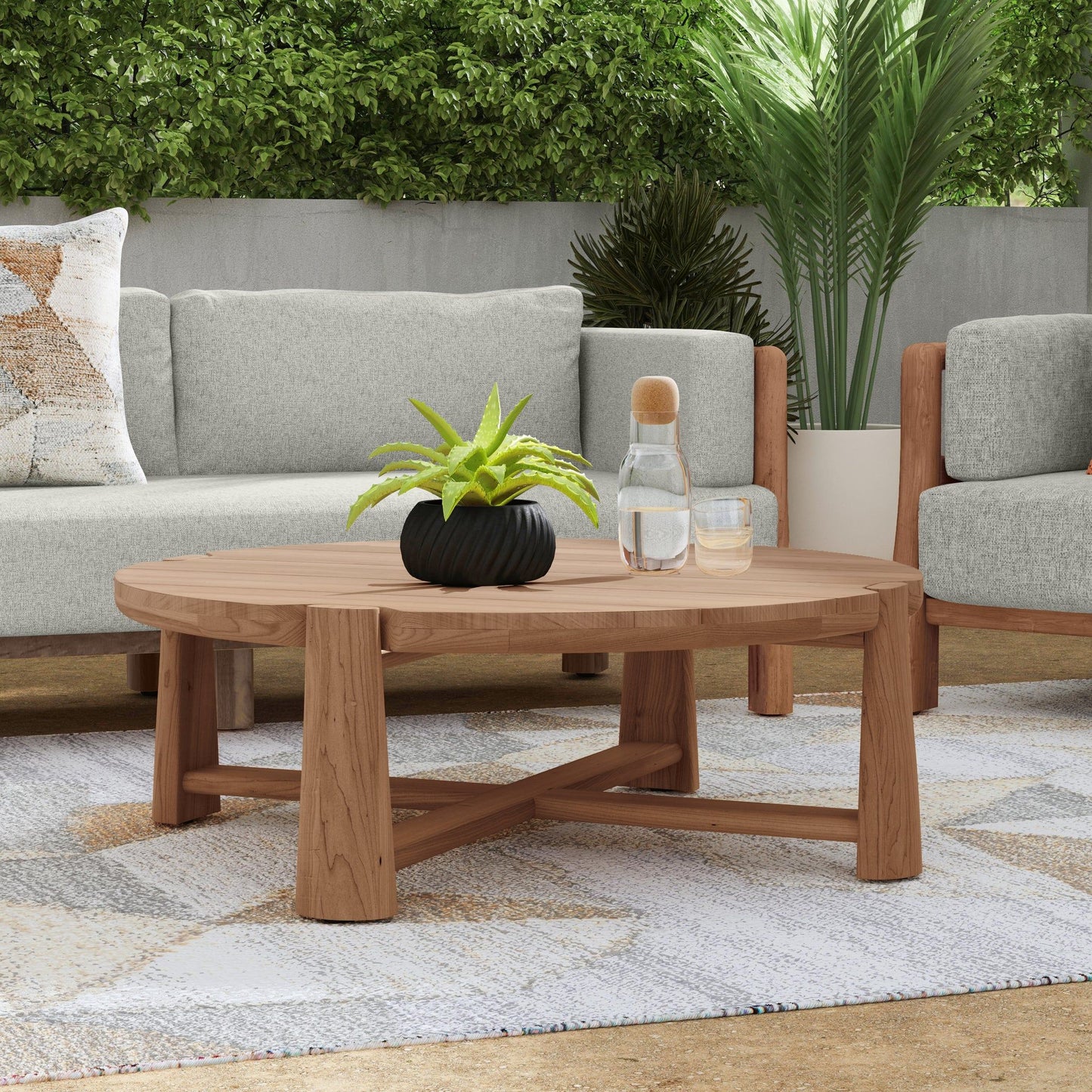 Aston - Outdoor Round Coffee Table