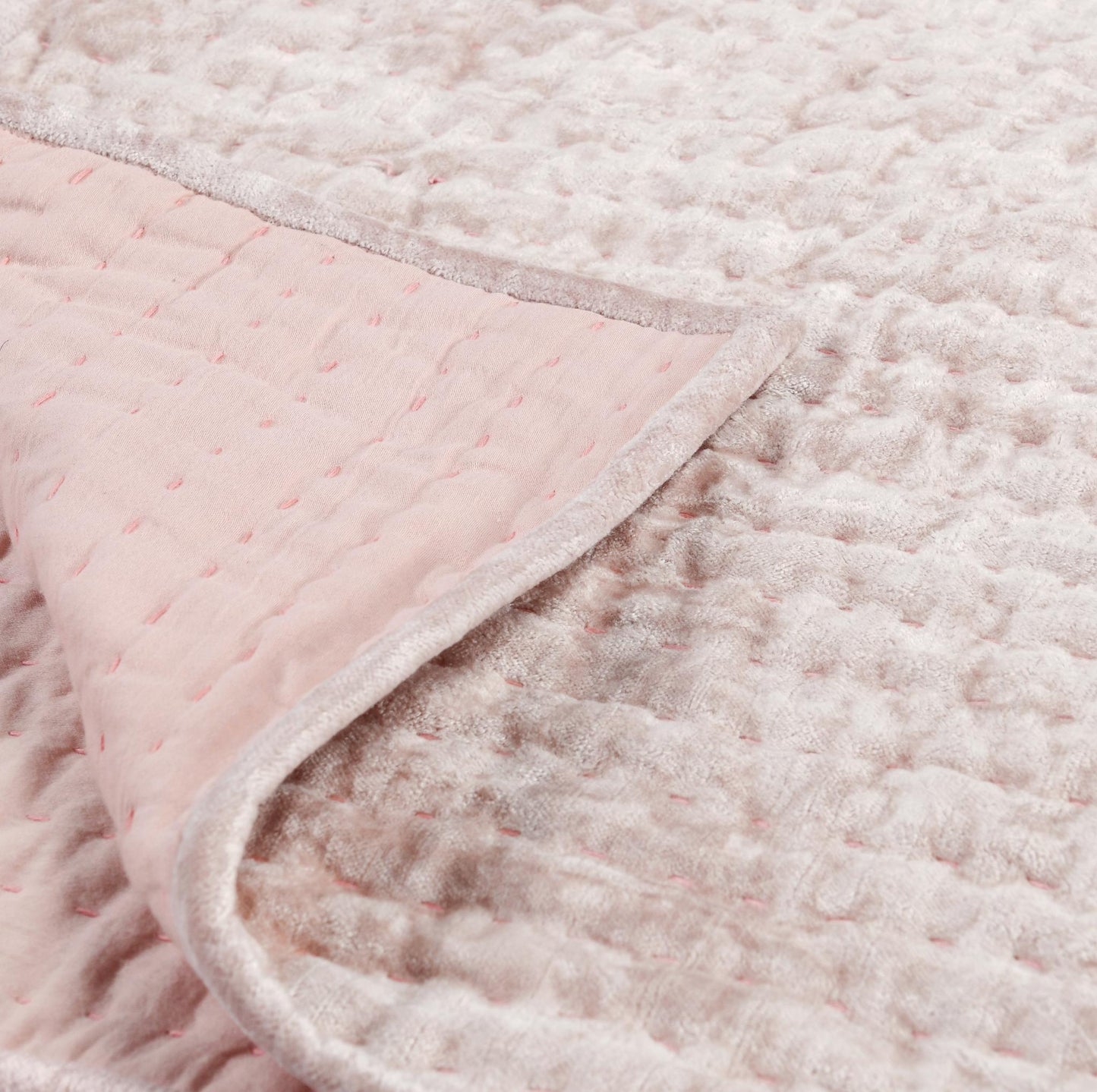 Bari - Velvet Sham - Bliss Pink