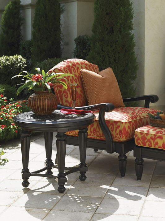 Kingstown Sedona - Round End Table - Black