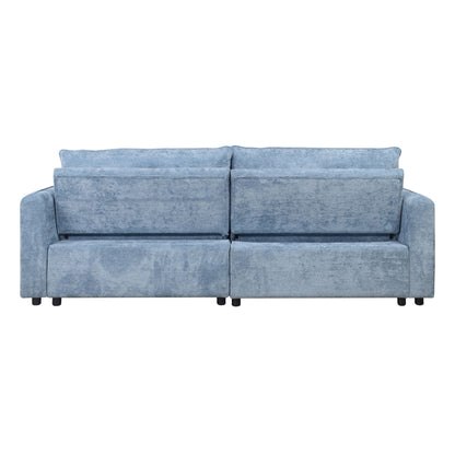 Finn - Storage Chaise - Blue