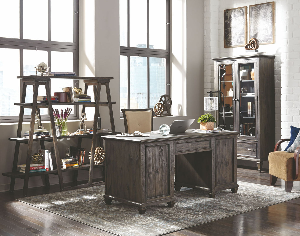 Sutton Place - Bookshelf - Weathered Charcoal