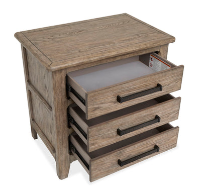 Claremont - Drawer Nightstand - Smokey Taupe