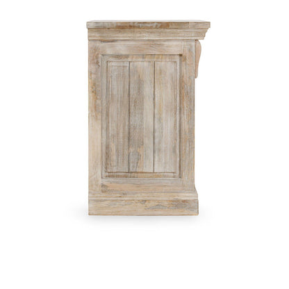 Adelaide - 3 Drawer Nightstand - Natural Cream Wash