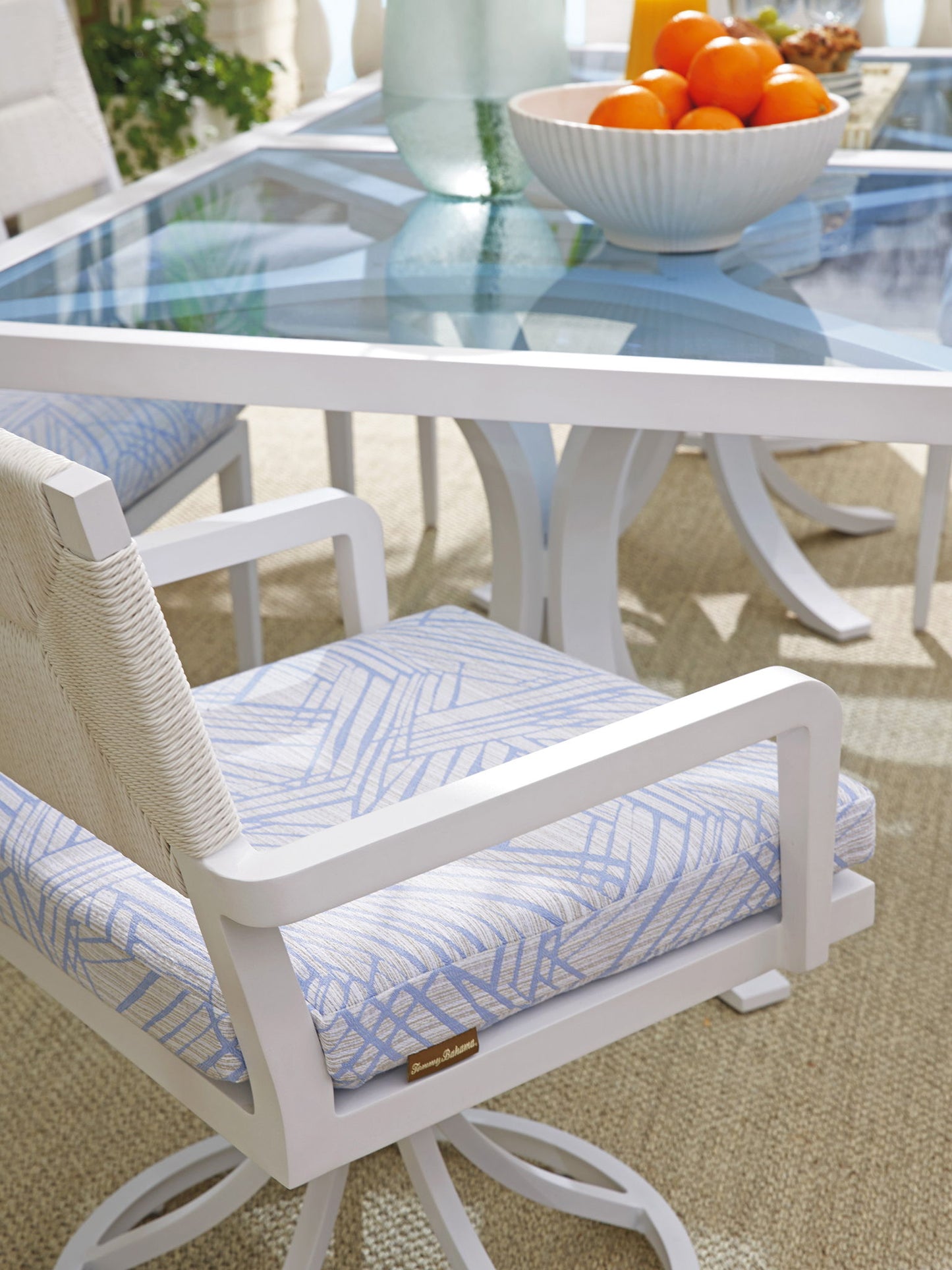 Ocean Breeze Promenade - Rectangular Dining Table - White