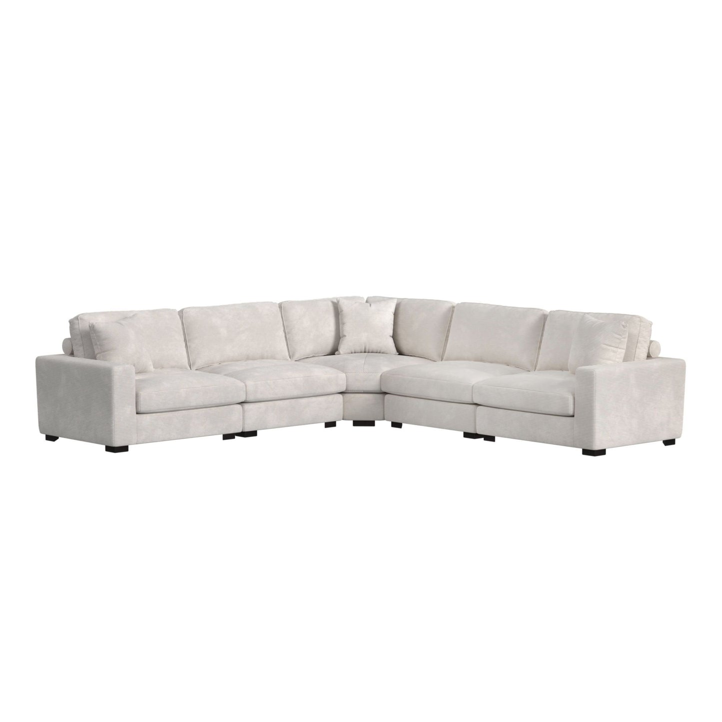 Arizona - Modular LHF Armchair With 1 Pillow 20" - Steno Beige