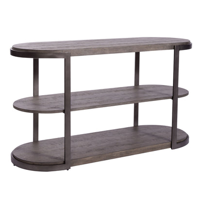 Modern View - Sofa Table Base - Gauntlet Gray