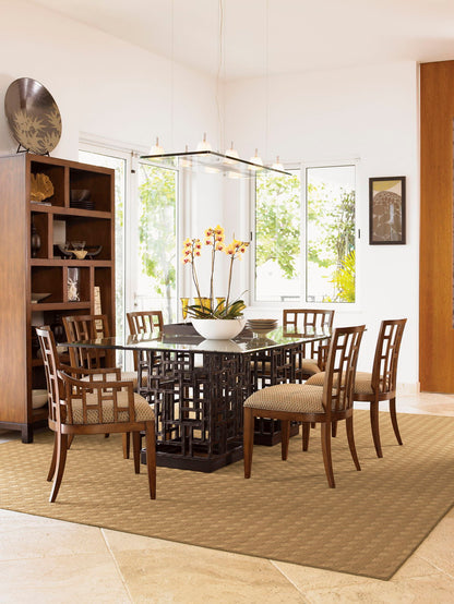 Ocean Club - Lanai Side Chair - Dark Brown / Light Brown
