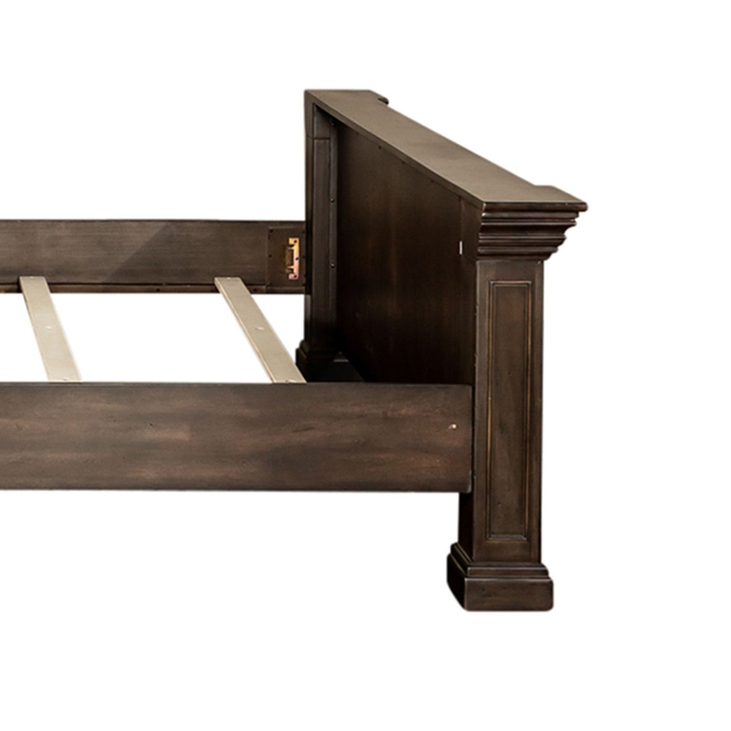 Big Valley - King Mansion Footboard - Brownstone