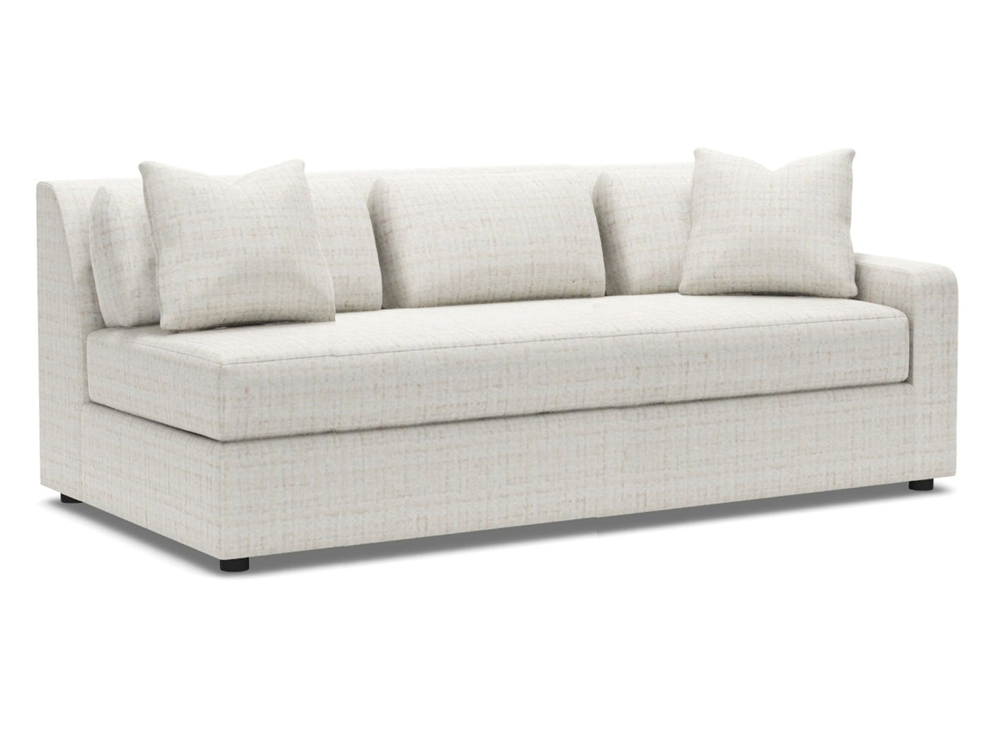 Artistica Upholstery - Rhonda RAF Sofa Bench Seat - White