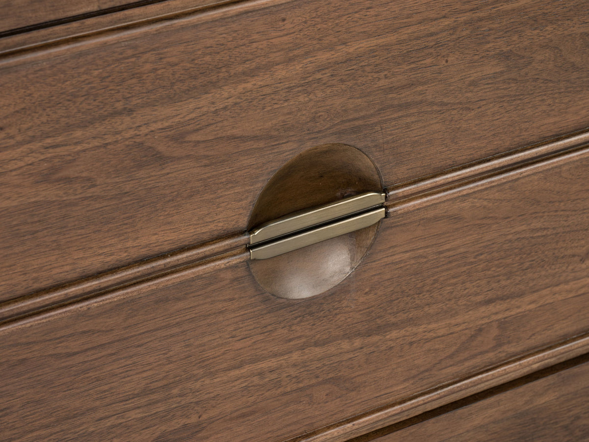 Selena - Double Drawer Dresser - Brown