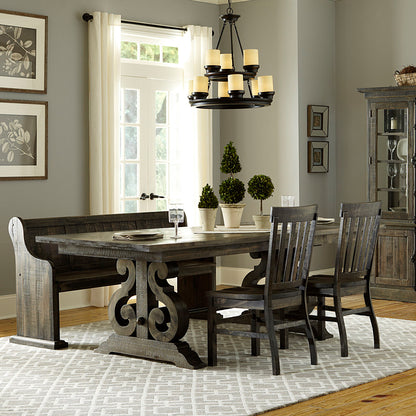 Bellamy - Rectangular Dining Table Top - Peppercorn