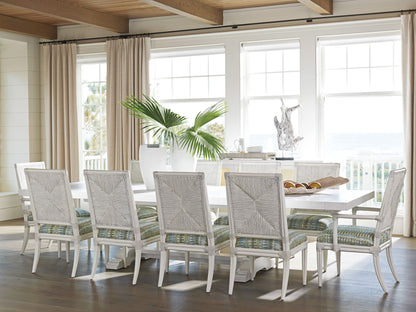 Ocean Breeze - Captiva Rectangular Dining Table - White