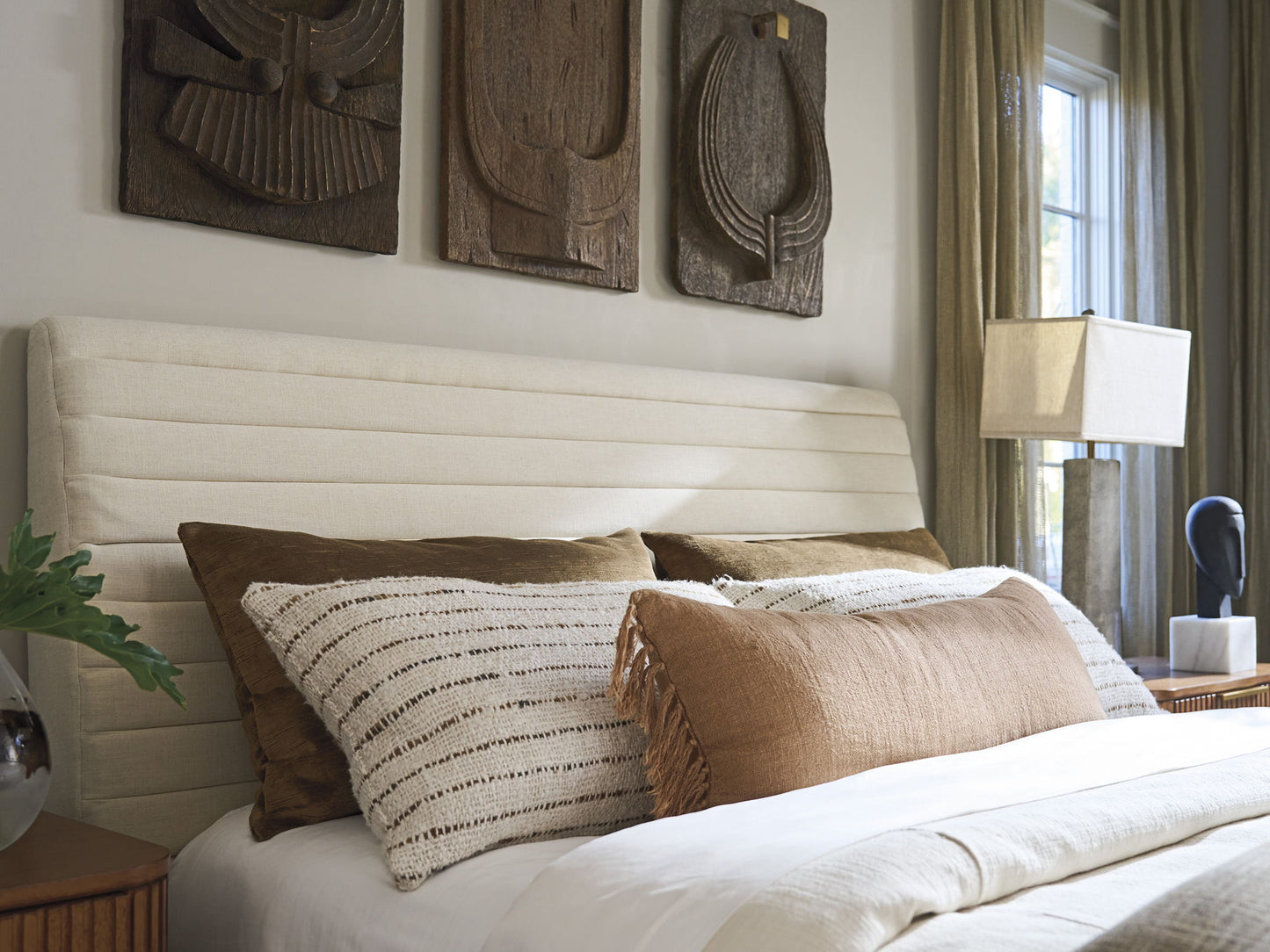 La Costa - Coronado Upholstered Headboard 6/6 King - Beige