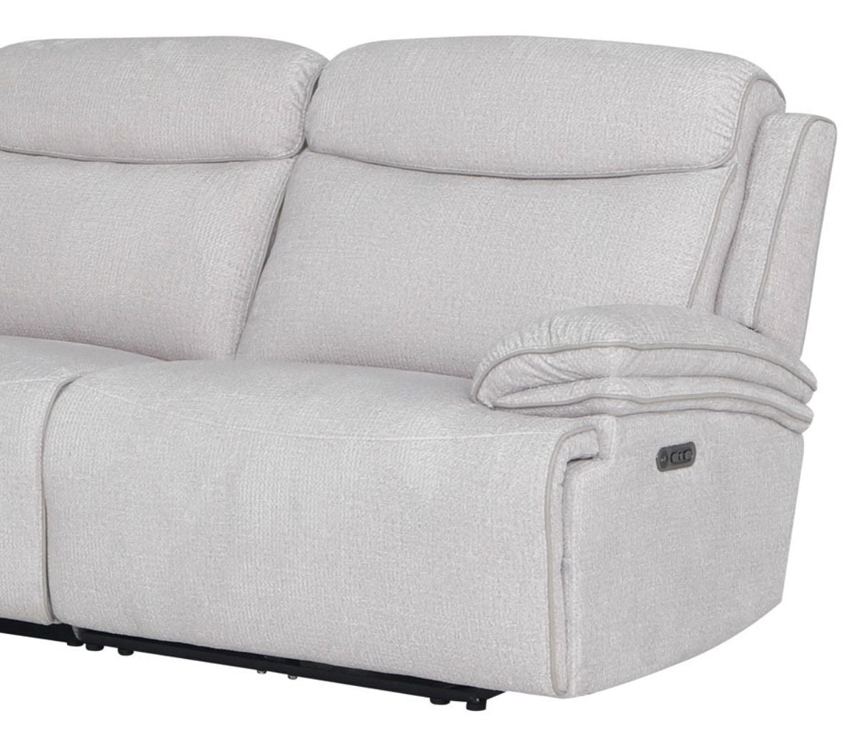 Alpine - Power Right Arm Facing Zero Gravity Recliner P2 - Airy Snow
