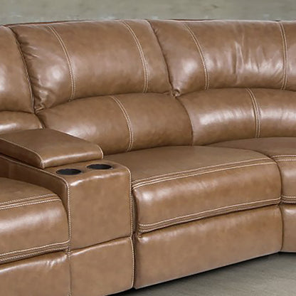 Swift - Power Armless Recliner - Bourbon