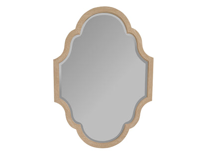 Sunday Morning - Alden Pattern Cut Mirror - Beige