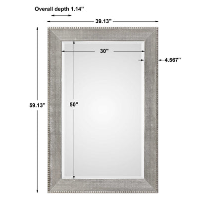 Leiston - Metallic Mirror - Silver