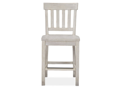 Bronwyn - Counter Chair (Set of 2) - Alabaster
