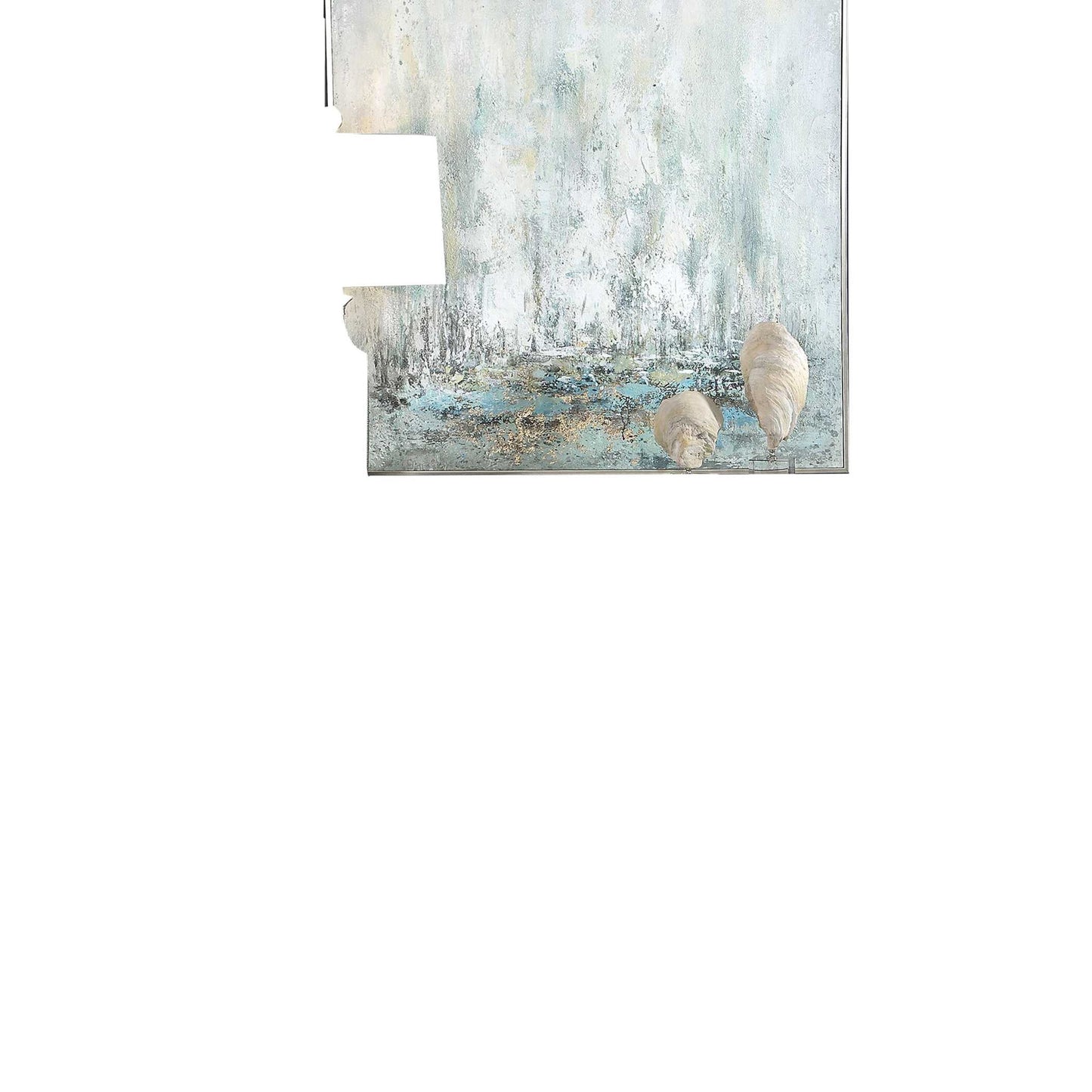 Adalind - Washed Accent Cabinet - White Washed