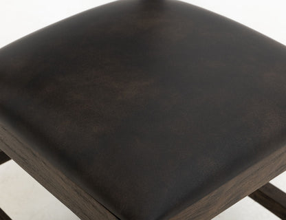 Teak - Chair (Set of 2) - Oil Black
