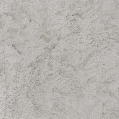Cuddle Plush - Oversized Armless Chaise - Arctic