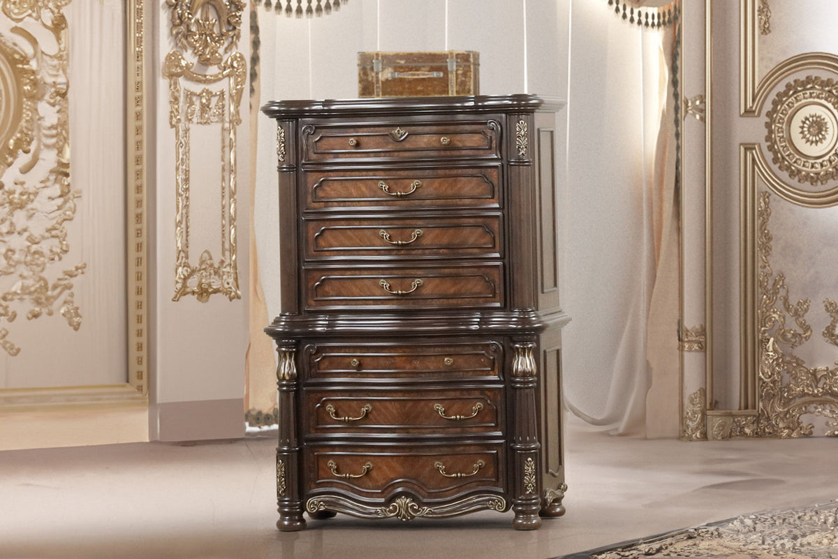Bella Notte - Chest Base - Mahogany Brown