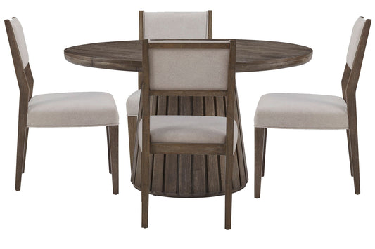 Kavanaugh - Extendable Round Dining Table Set