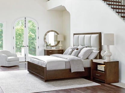 Laurel Canyon - Beverly Round Mirror - Gray