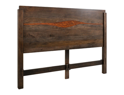 Raramuri - King Headboard - Dark Brown
