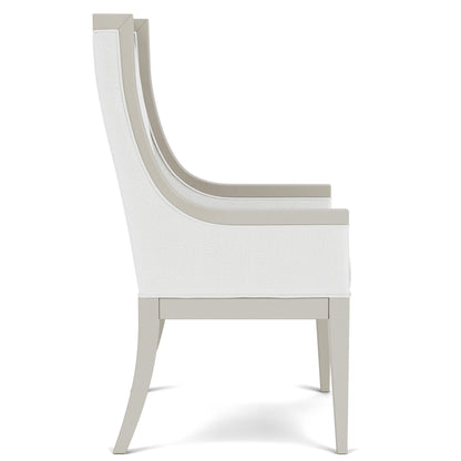 Hepburn - Upholstered Host Chair (Set of 2) - White