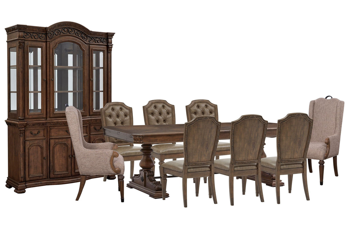 Durango - Extendable Trestle Dining Table Set