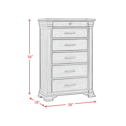 Kings Court - 6-Drawer Chest