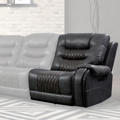 Outlaw - Power Right Arm Facing Recliner - Stallion