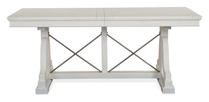 Heron Cove - Trestle Dining Table - Chalk White