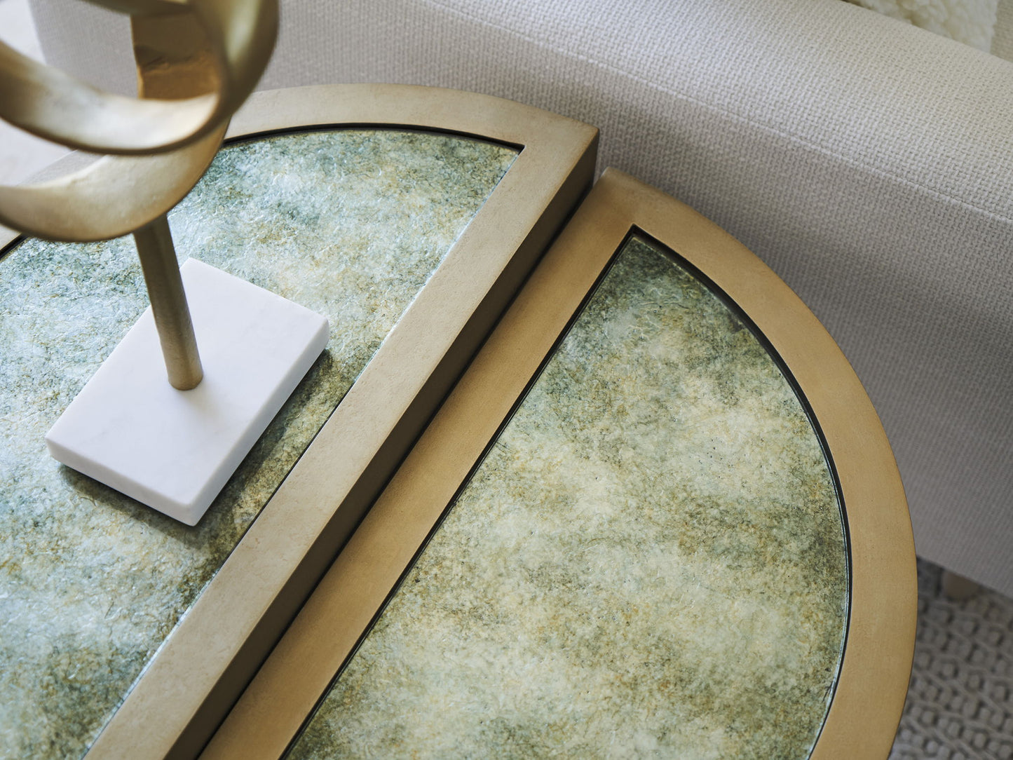 Sunset Key - Brooke Bunching Accent Tables - Gold