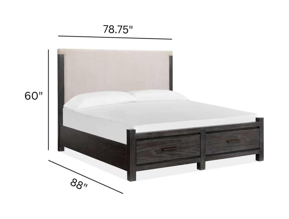 Plum Creek - Upholstered Panel Storage Bedroom Set