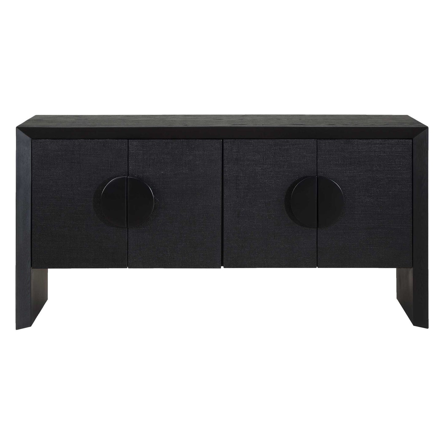 Williams - 4 Door Cabinet - Black