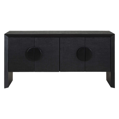 Williams - 4 Door Cabinet - Black