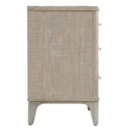 Intrigue - 3 Drawer Nightstand - Light Brown