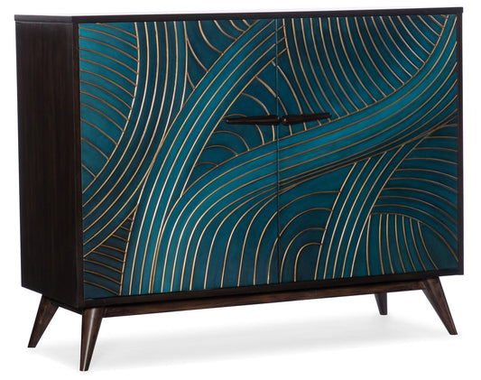 Melange - Esperanza Two-Door Chest - Dark Brown