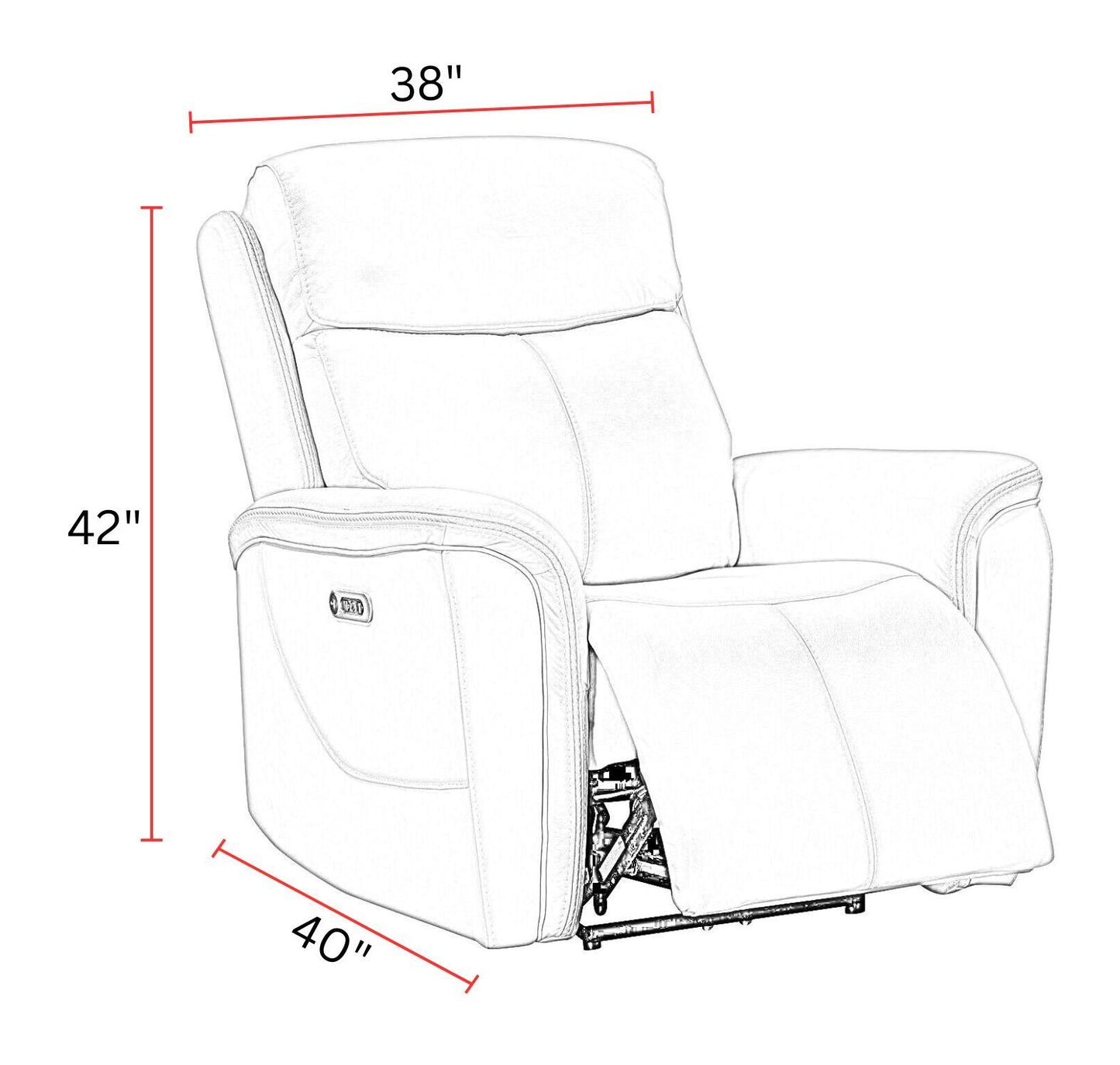 Cascade - Power Recliner