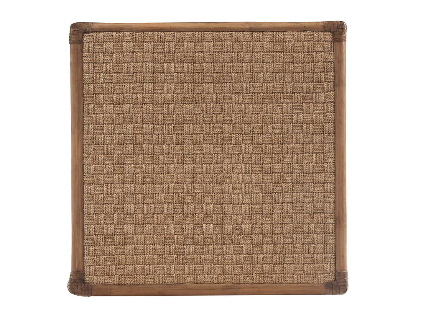 Key Biscayne - Coral Reef Square End Table - Light Brown
