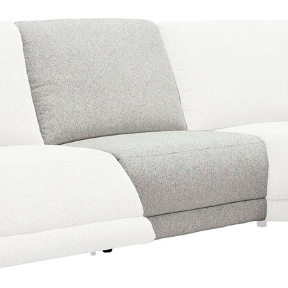 Julianna - Armless Chair - Crisp Taupe