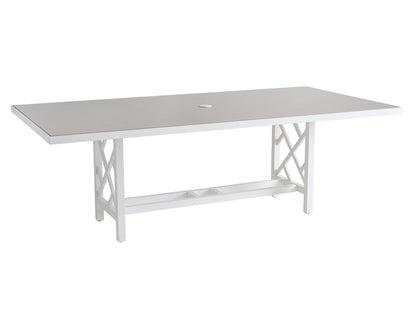 Island Classic - Rectangular Dining Table - White