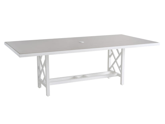 Island Classic - Rectangular Dining Table - White